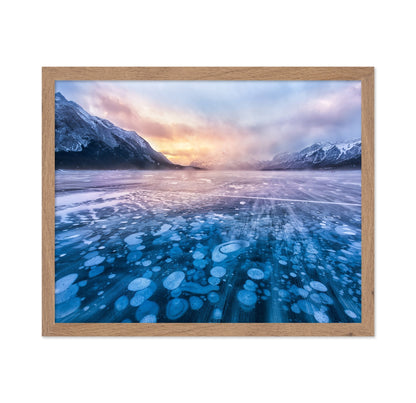 Frozen Lake Bubbles No2