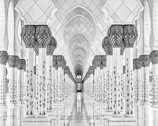 Ornate Column Hall