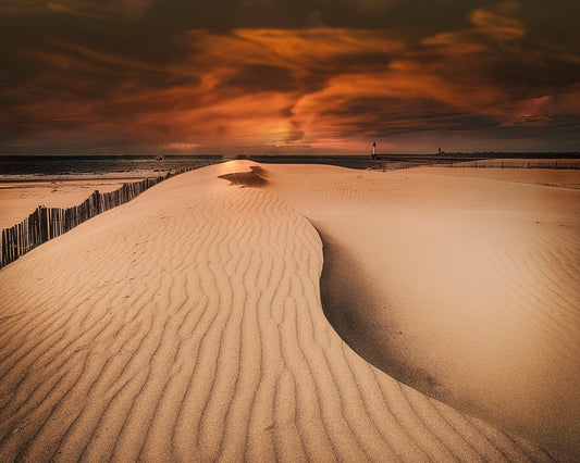 Golden Dune Sunset