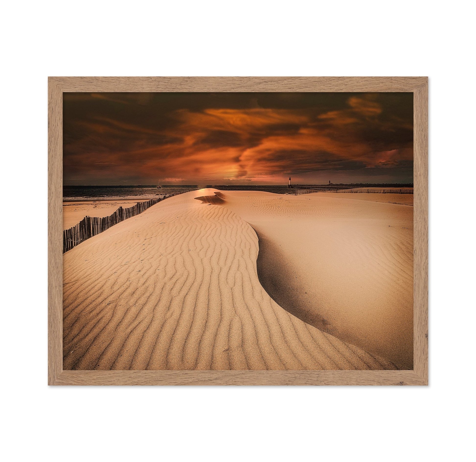 Golden Dune Sunset