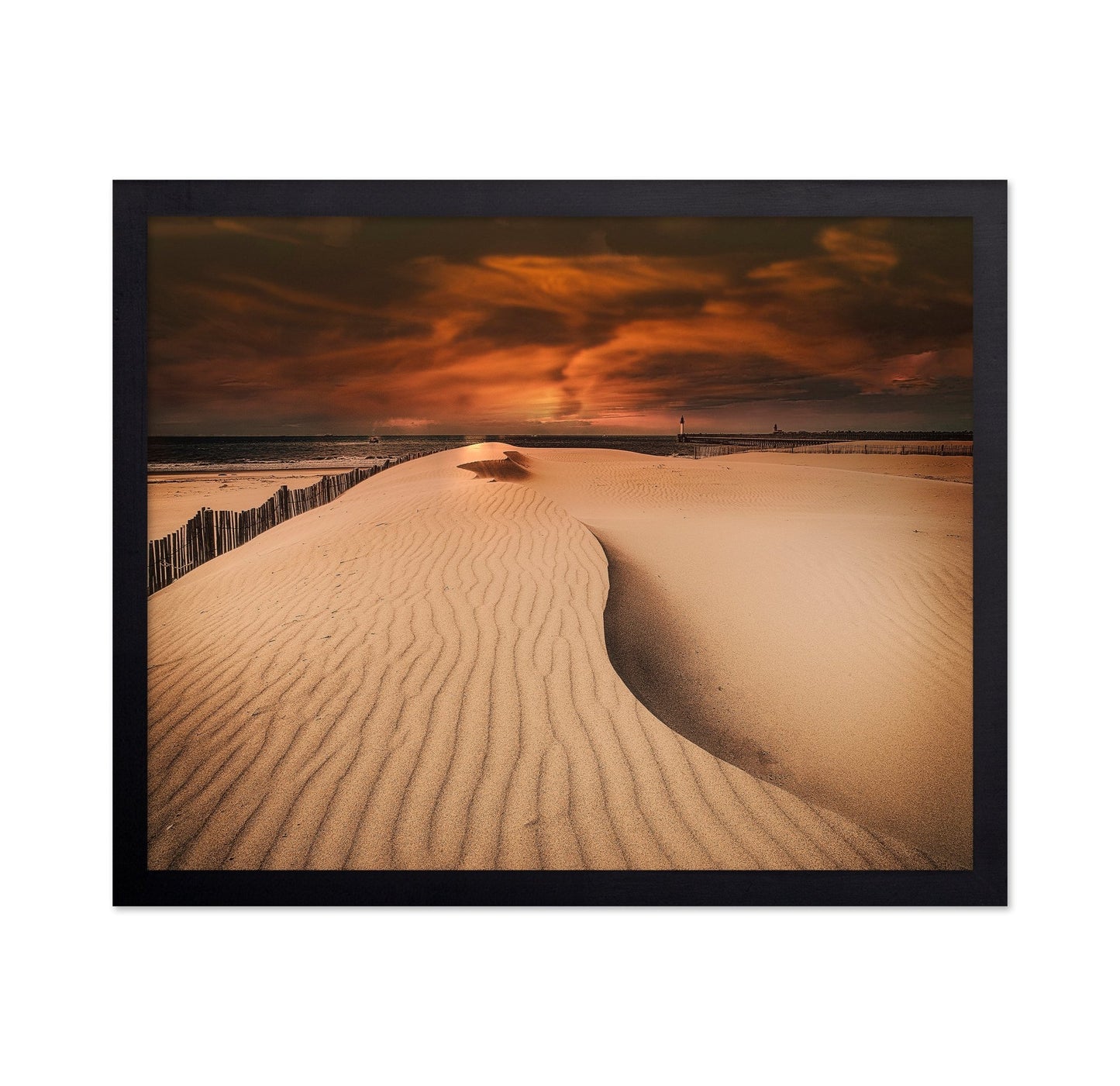 Golden Dune Sunset