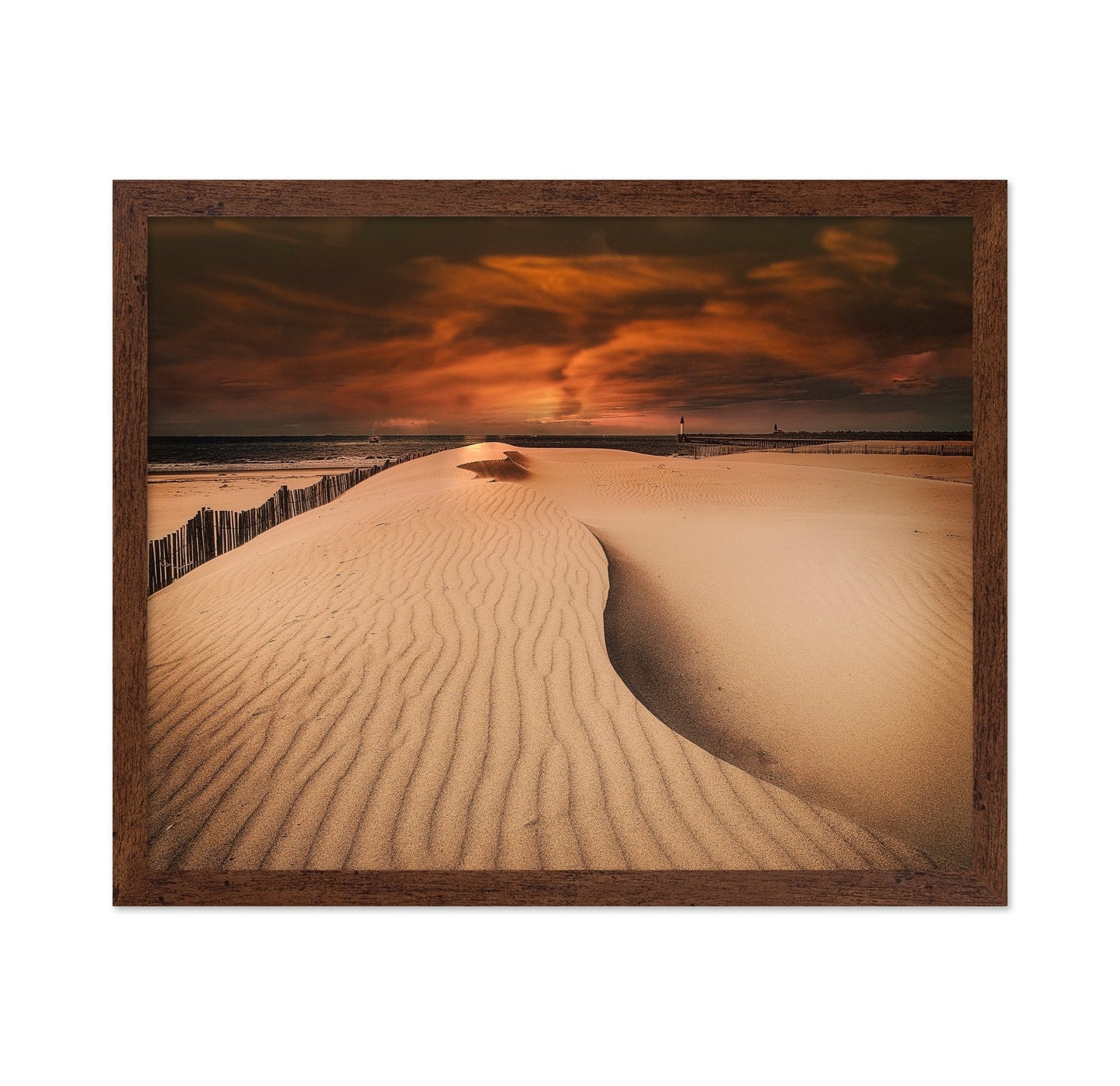 Golden Dune Sunset