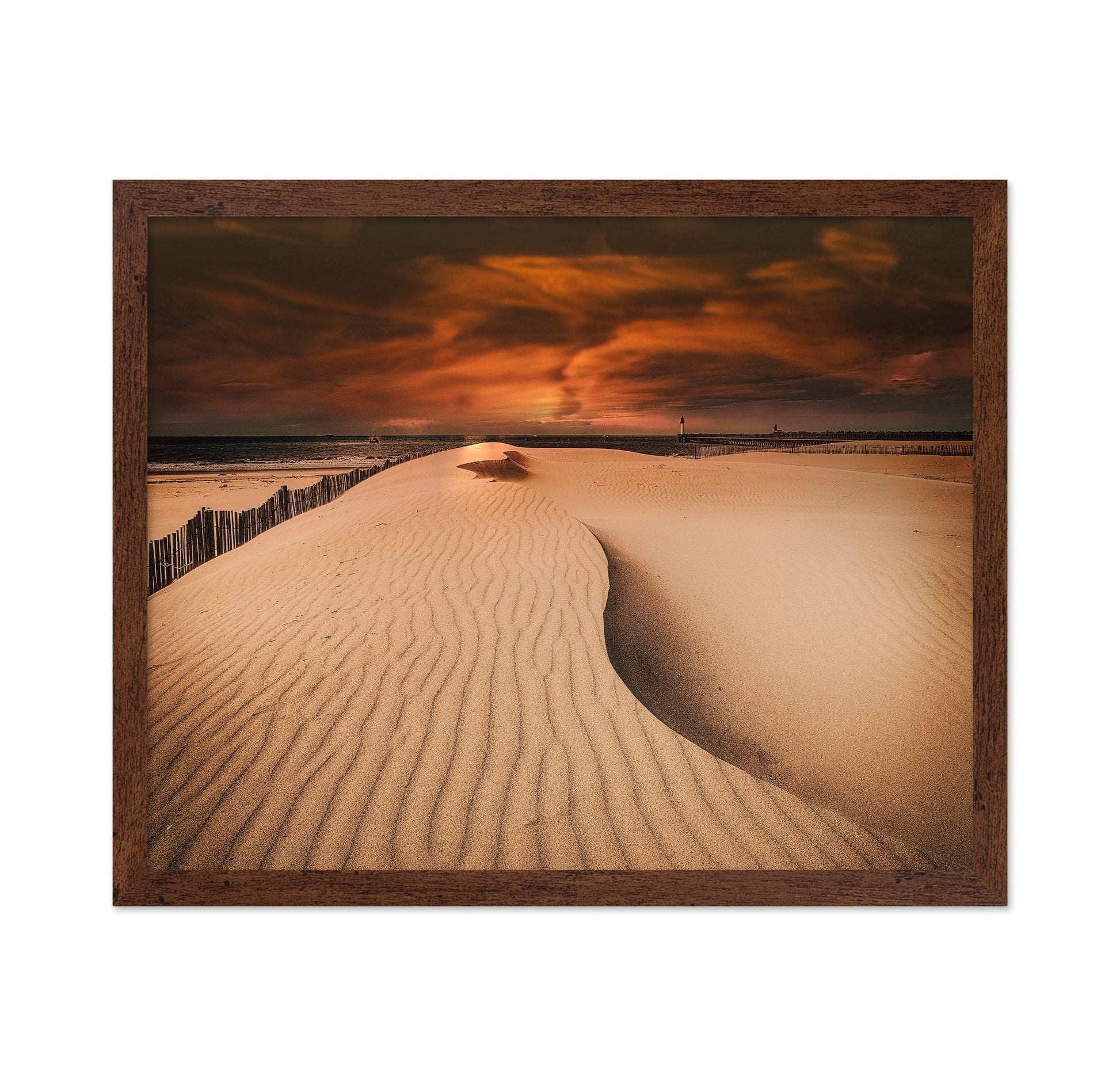 Golden Dune Sunset