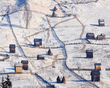 Winter Village Grid