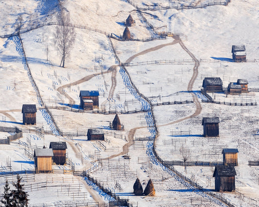 Winter Village Grid