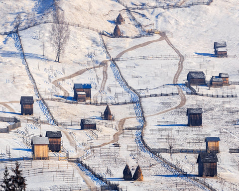 Winter Village Grid