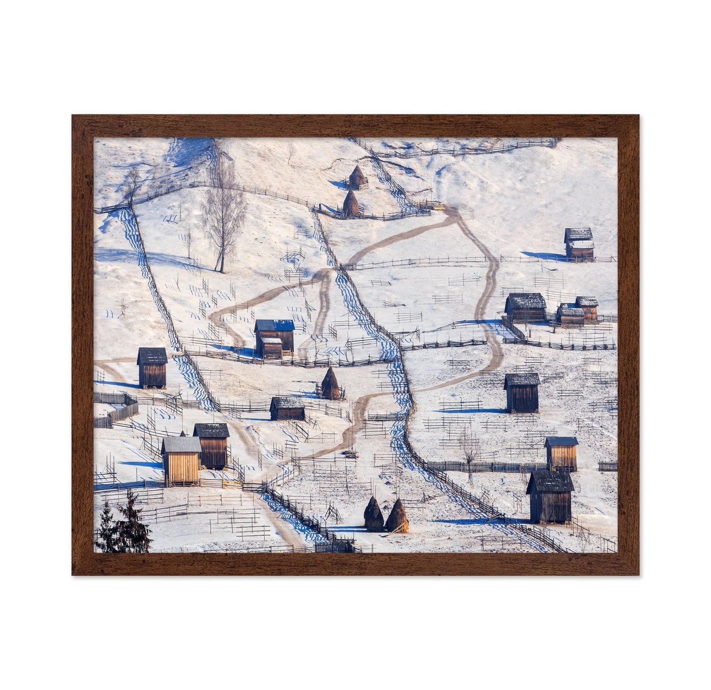 Winter Village Grid