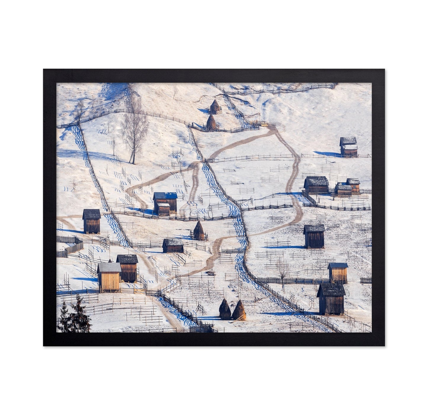 Winter Village Grid