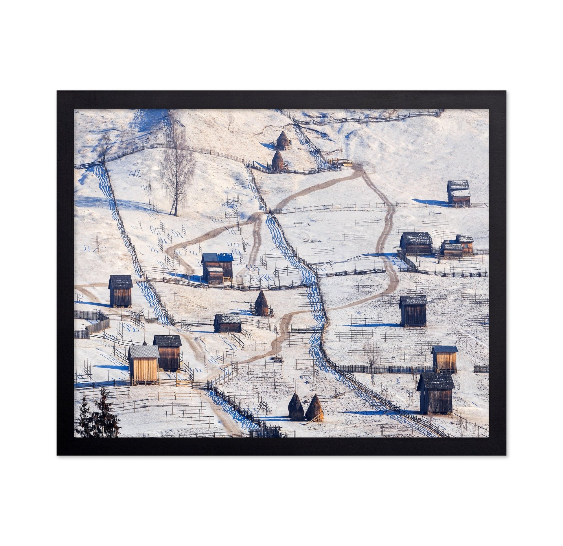 Winter Village Grid