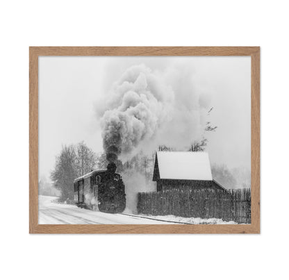 Steam Train Snow