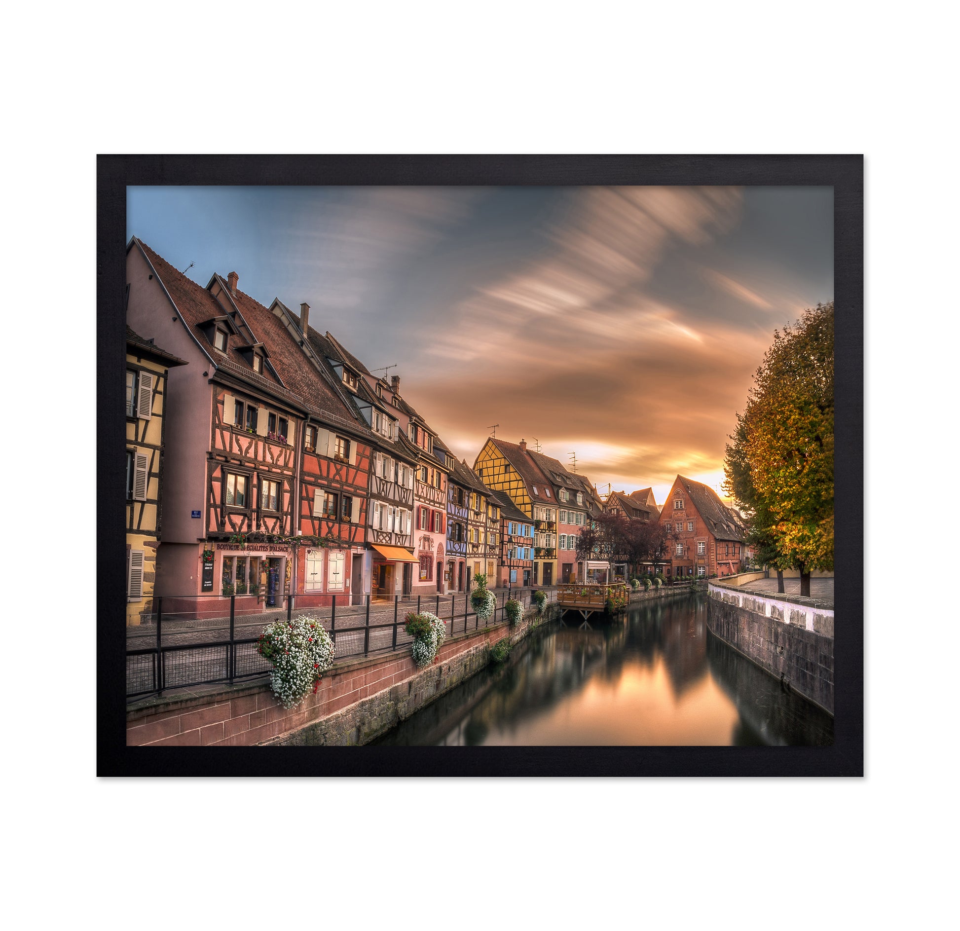 Colorful Canal Village