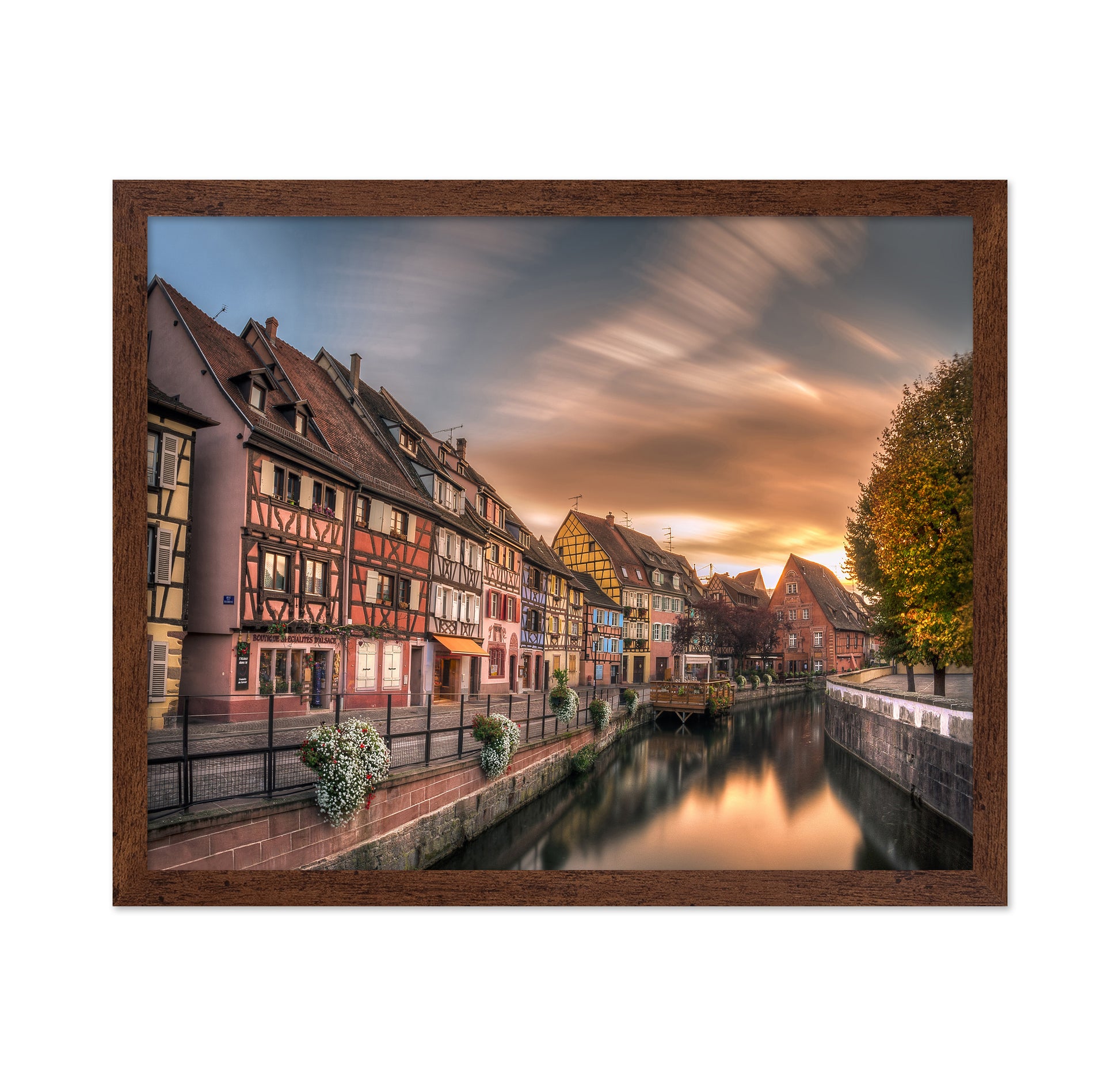 Colorful Canal Village