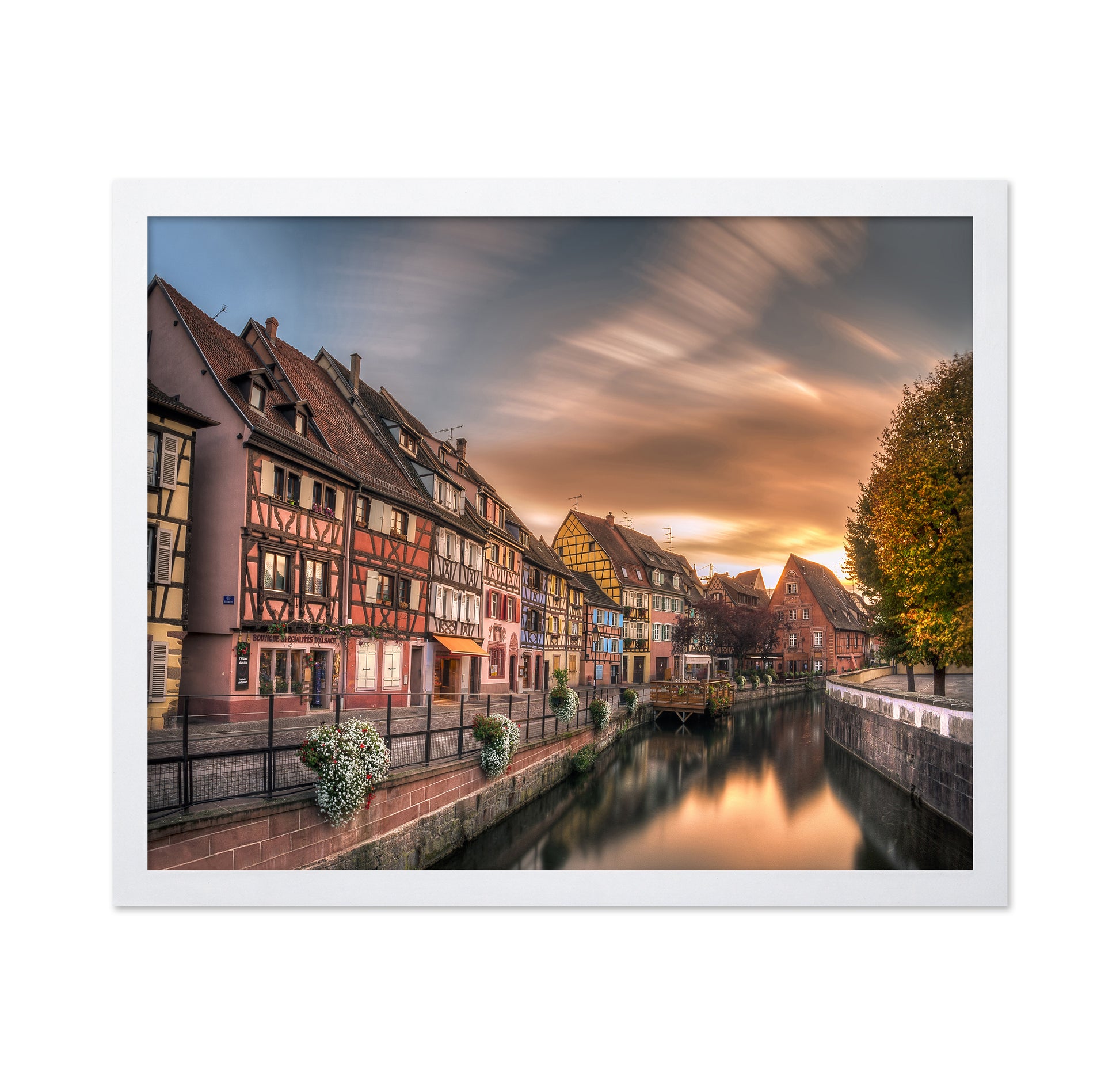 Colorful Canal Village