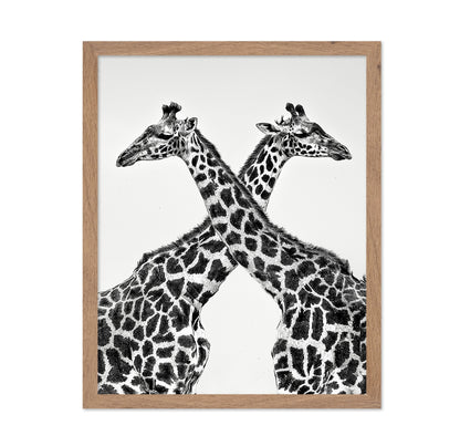 Giraffe Mirror Pair