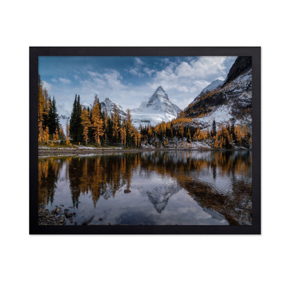 Golden Alpine Reflection