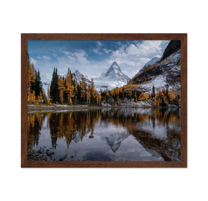 Golden Alpine Reflection
