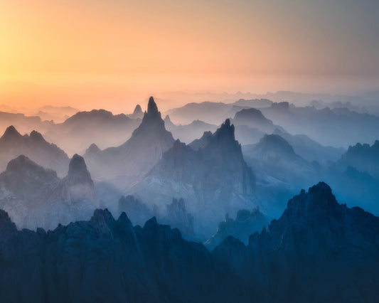 Misty Mountain Layers No2