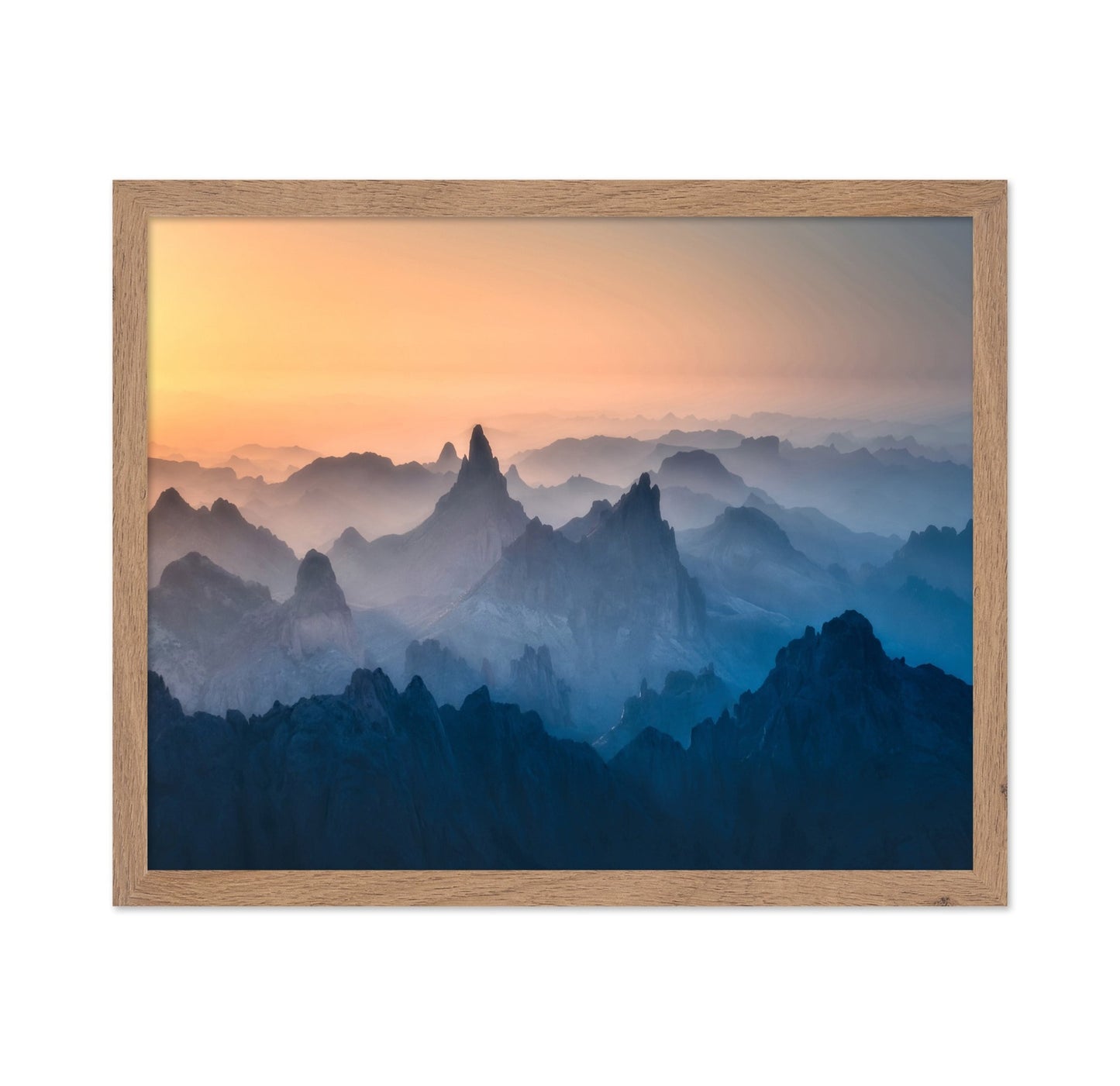 Misty Mountain Layers No2