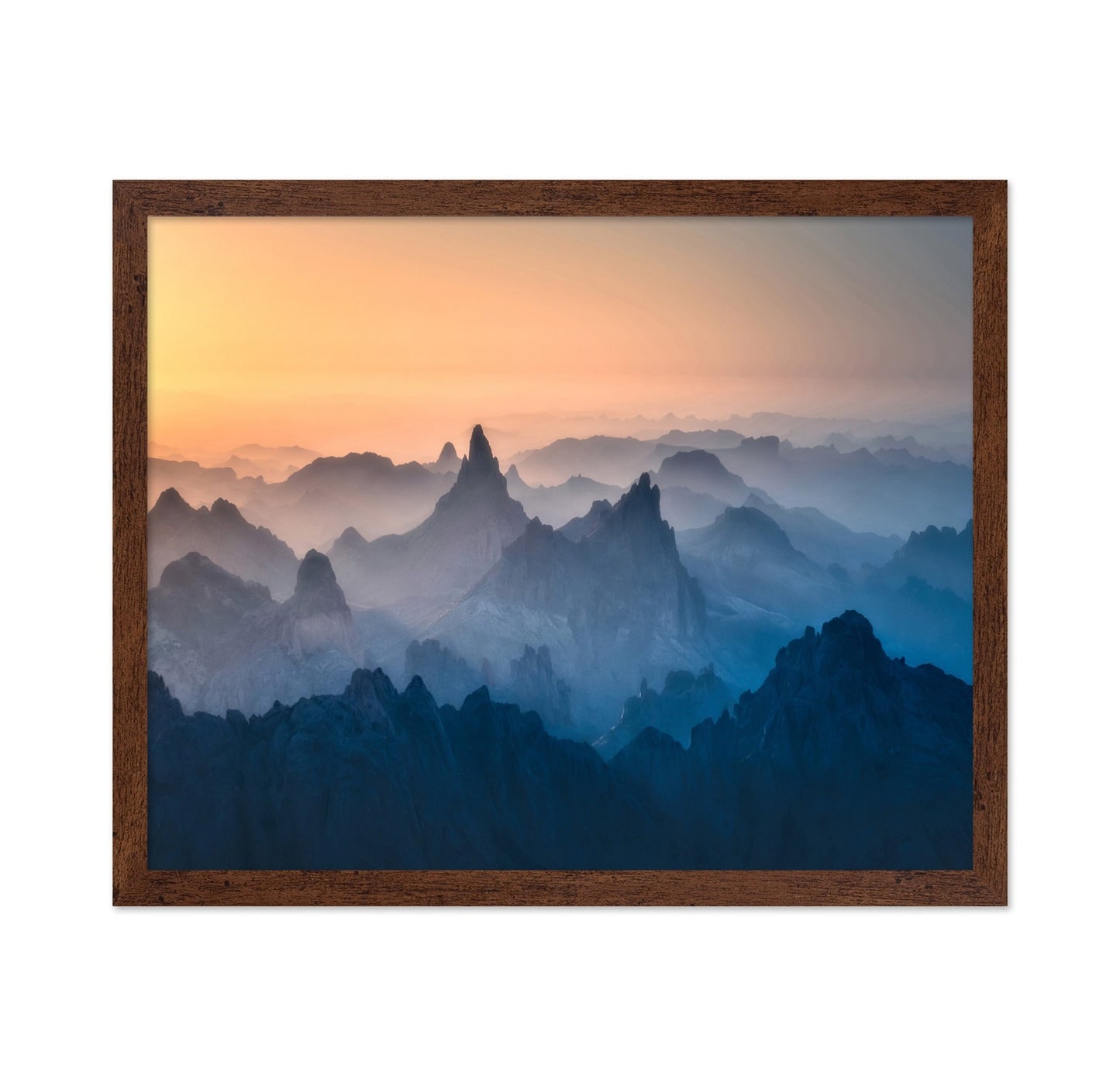Misty Mountain Layers No2