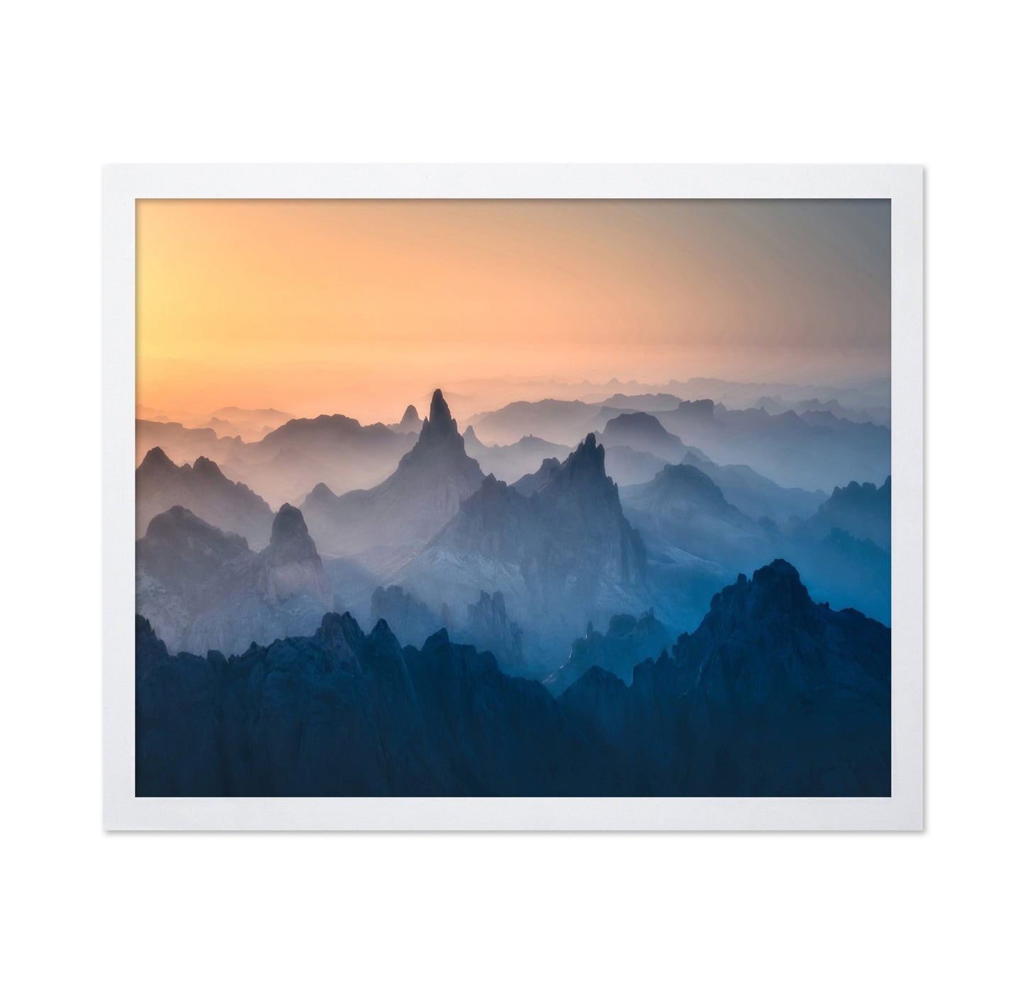 Misty Mountain Layers No2