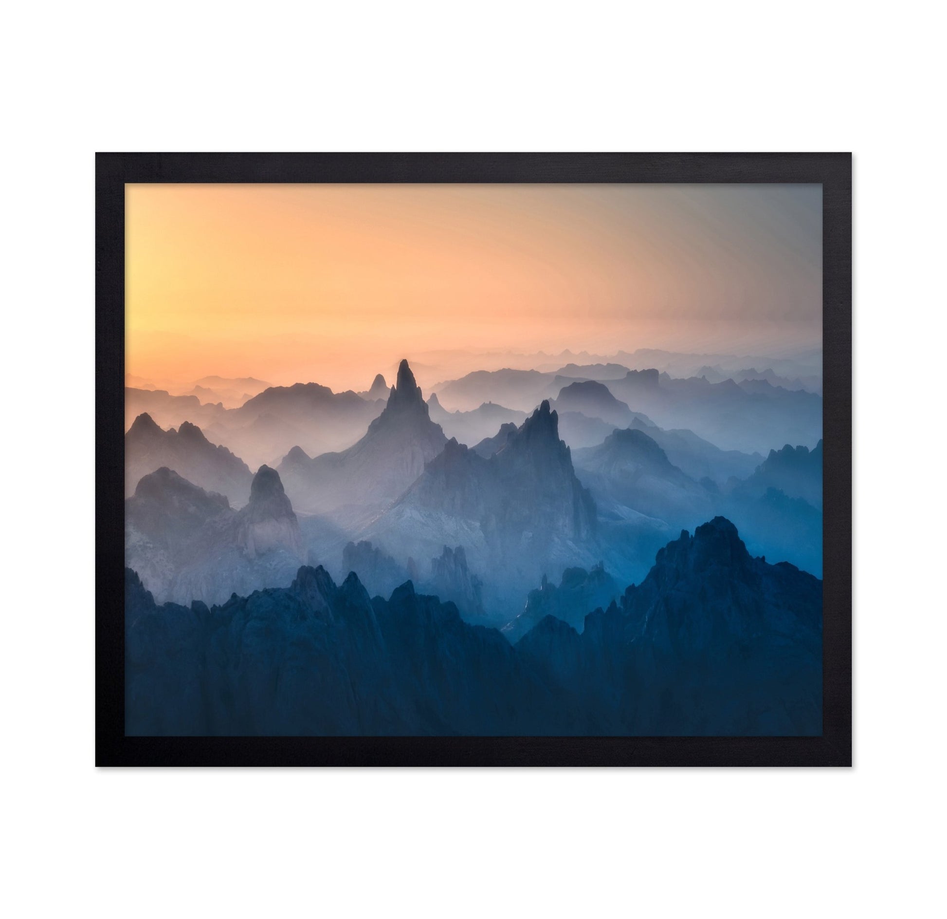 Misty Mountain Layers No2