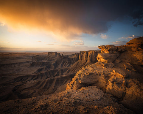 Desert Canyon Sunset