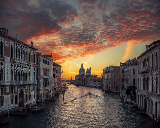 Venice Canal Sunset