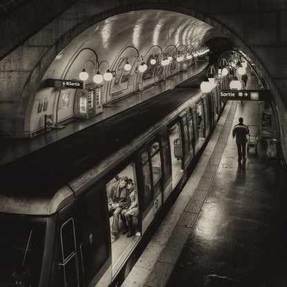 Vintage Metro Station