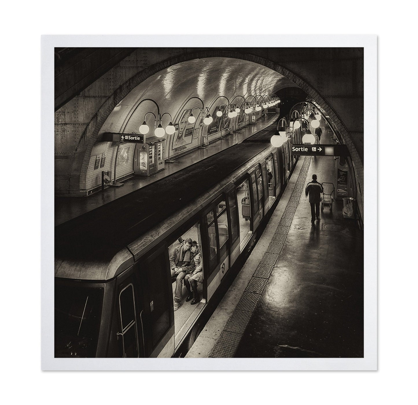 Vintage Metro Station