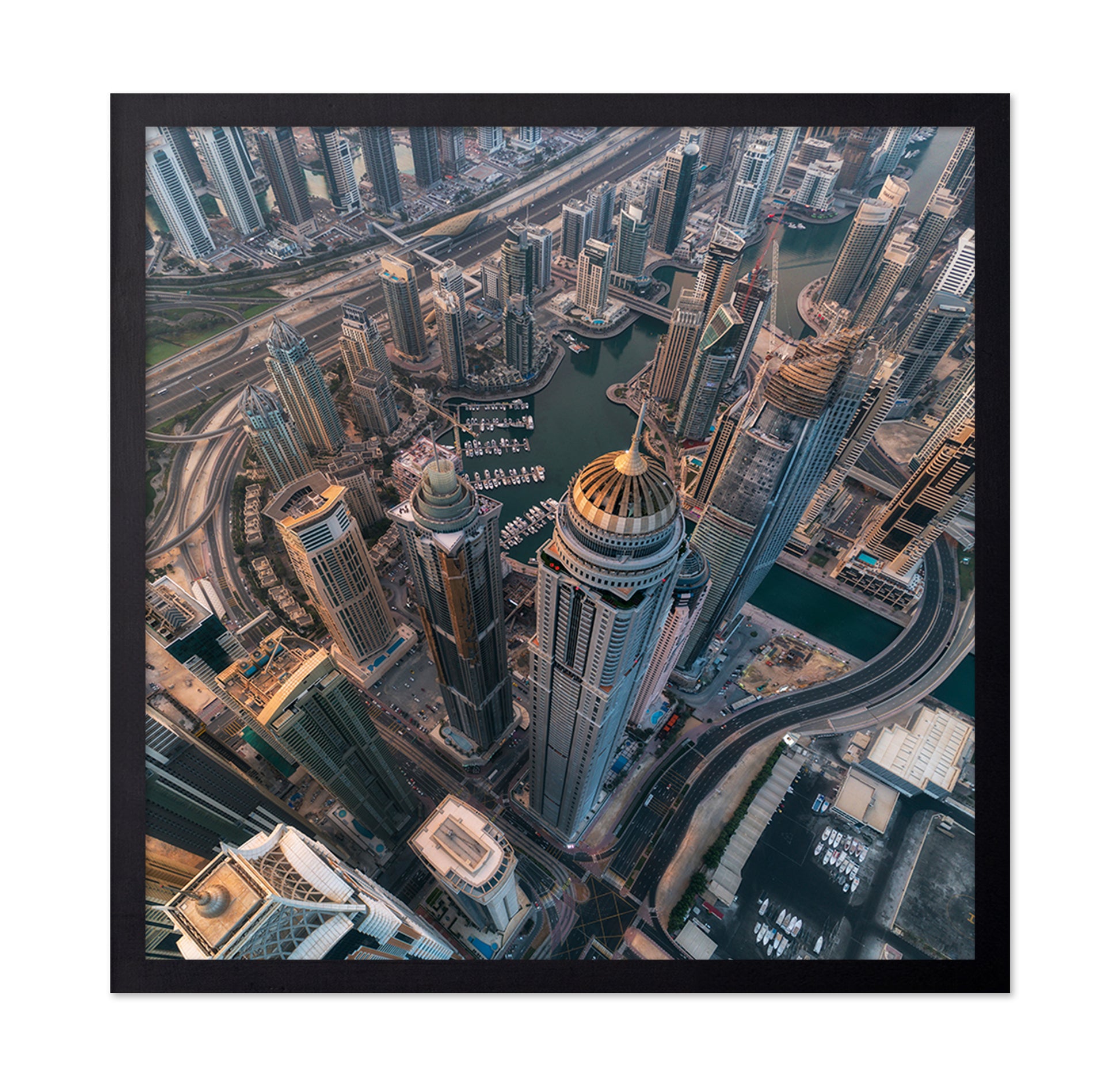 Dubai Marina Aerial
