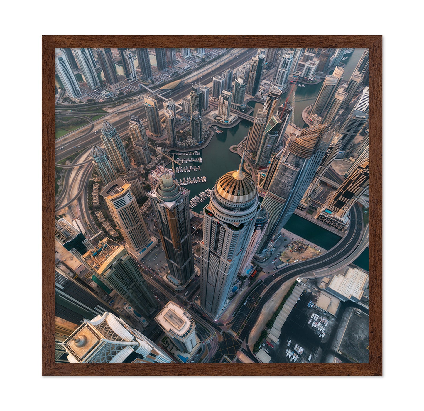 Dubai Marina Aerial