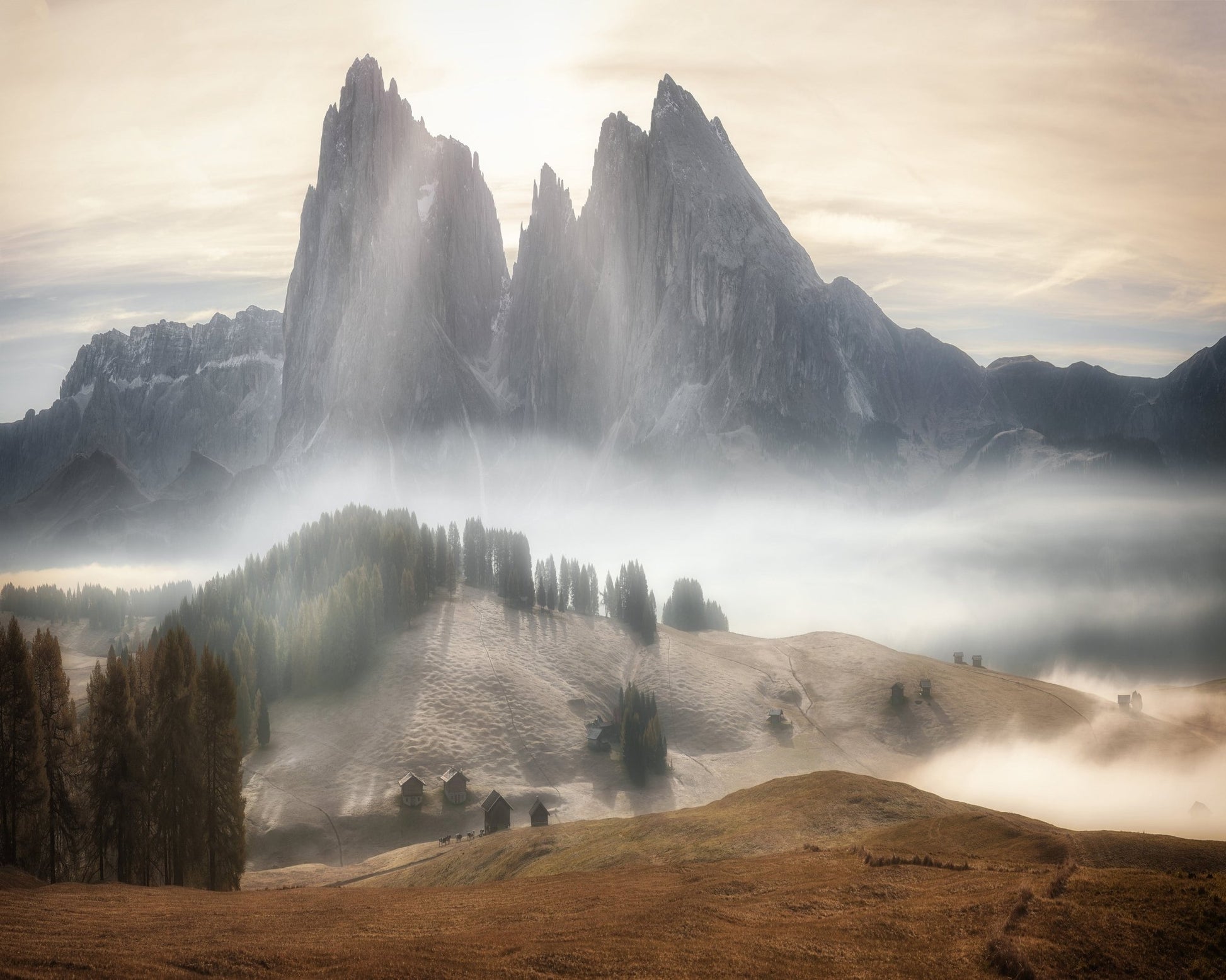 Misty Alpine Valley No2