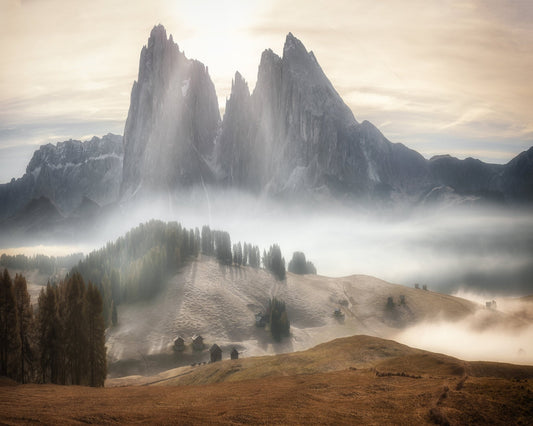 Misty Alpine Valley No2