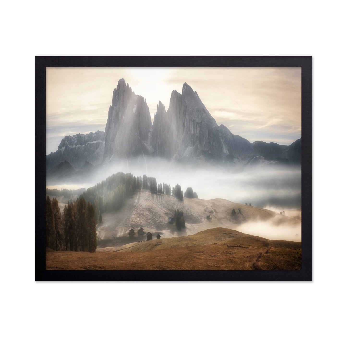 Misty Alpine Valley No2