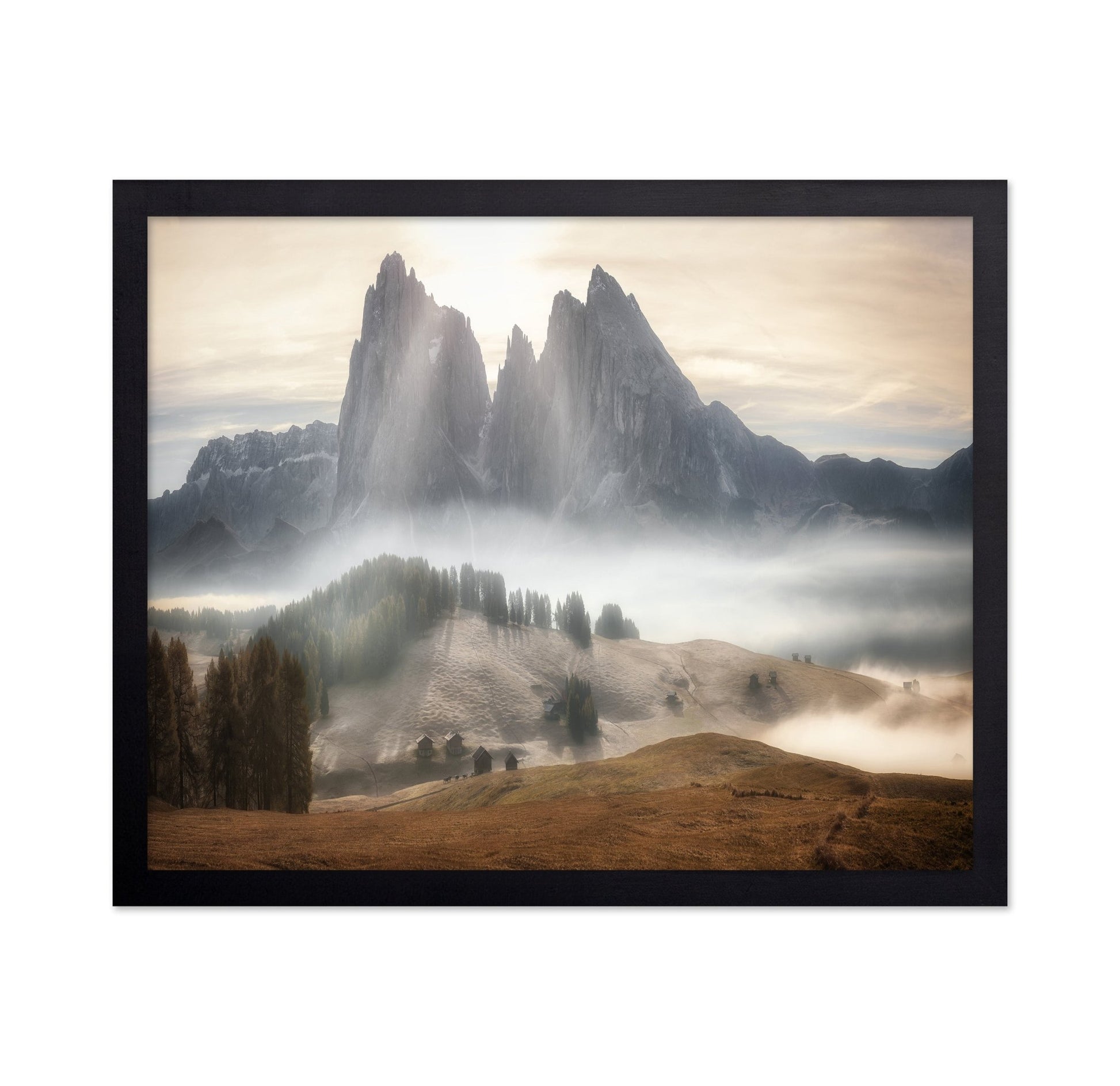 Misty Alpine Valley No2