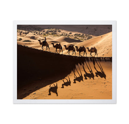 Desert Caravan Shadows