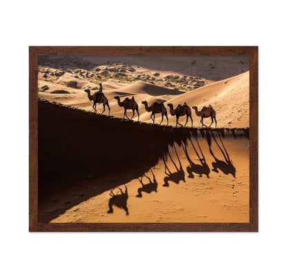 Desert Caravan Shadows