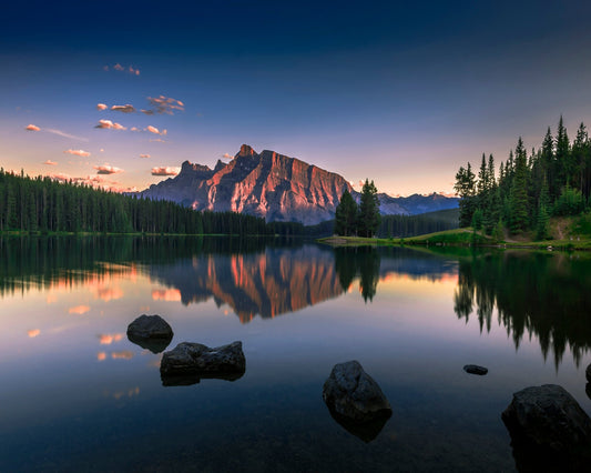 Mountain Lake Reflection No2