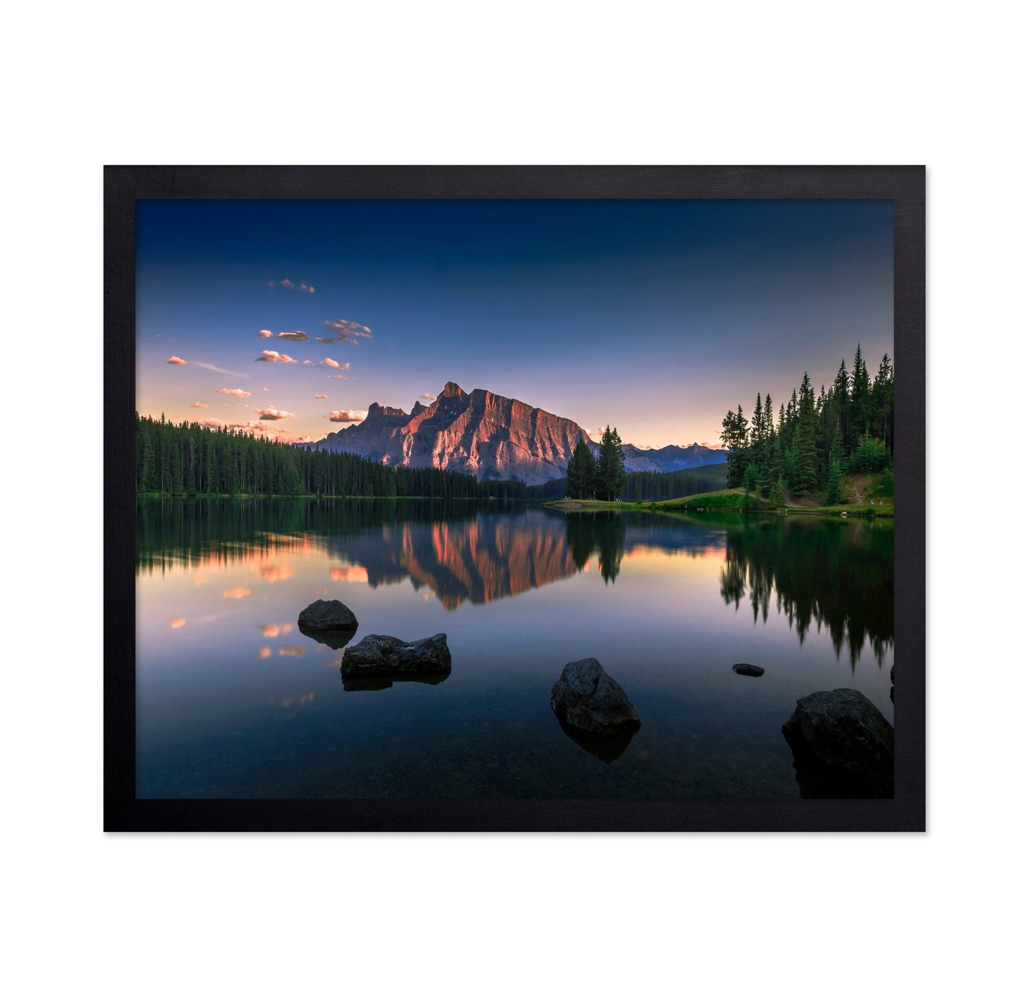 Mountain Lake Reflection No2