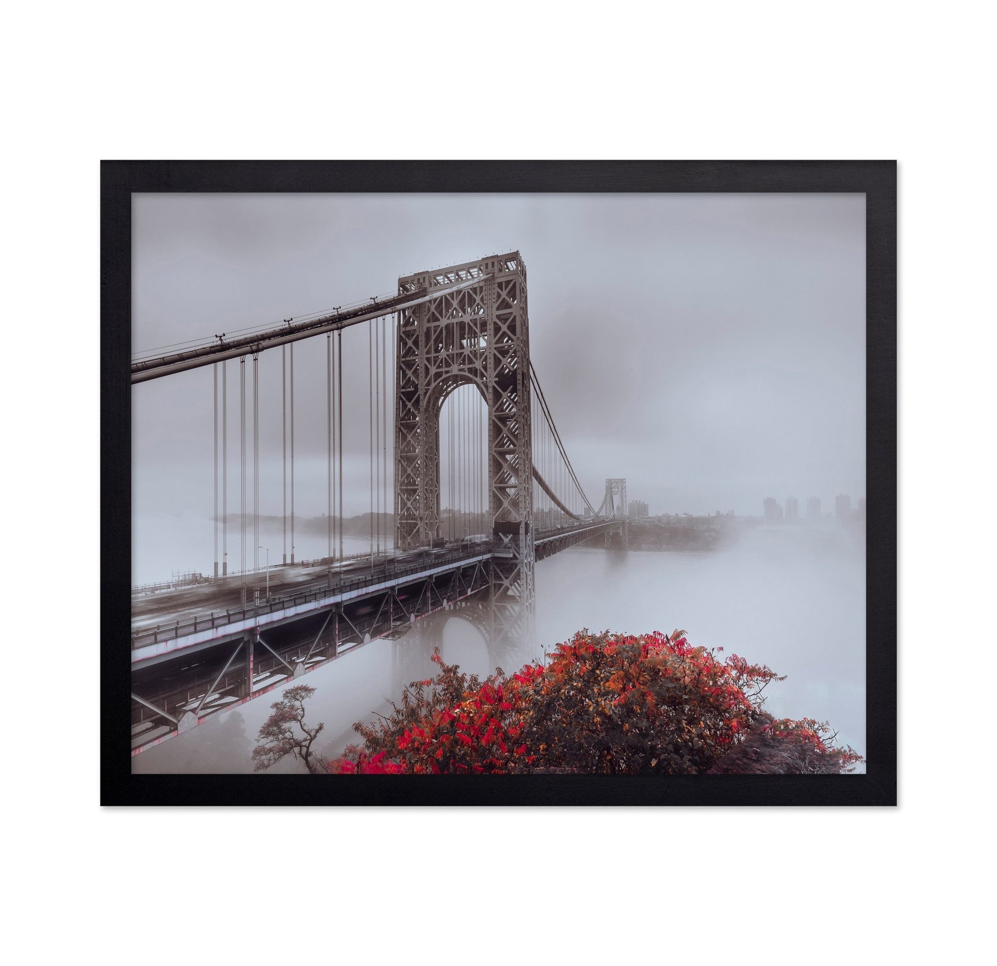 Foggy Bridge View