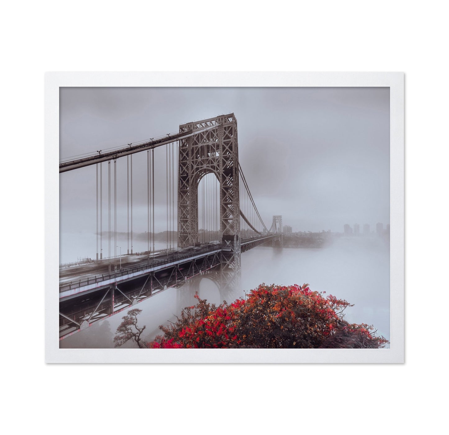 Foggy Bridge View