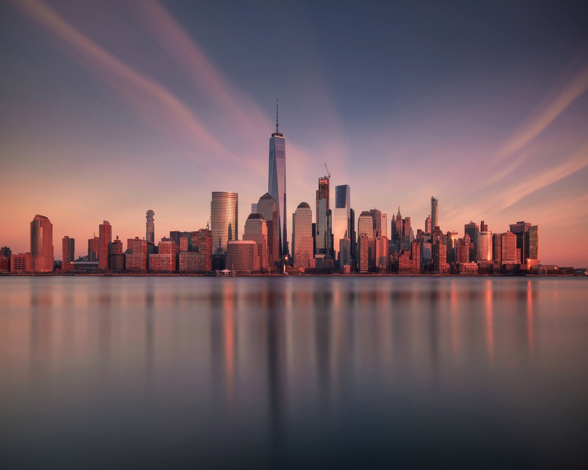 NYC Skyline Sunset