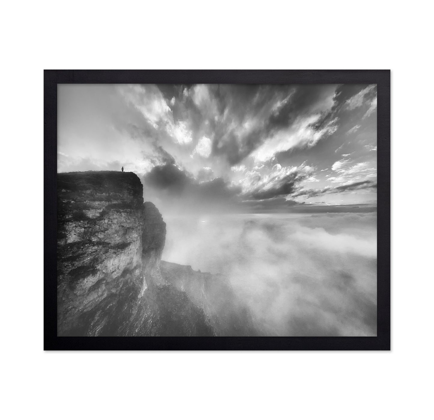 Cliff Above Clouds
