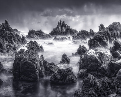 Rugged Coastal Rocks