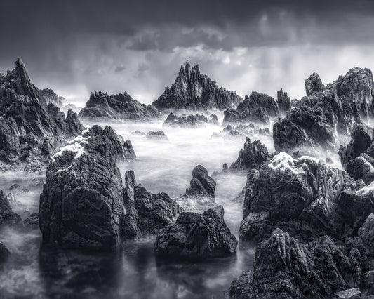 Rugged Coastal Rocks