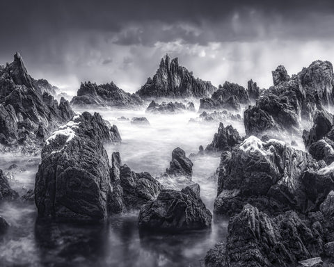 Rugged Coastal Rocks