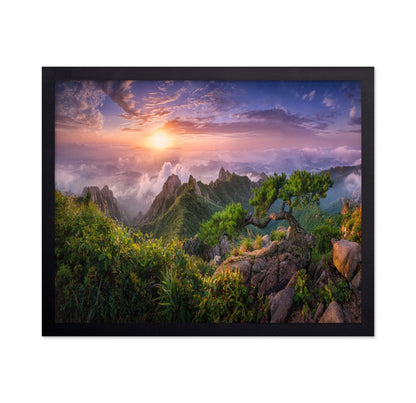 Golden Mountain Sunrise