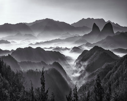 Misty Mountain Layers No3