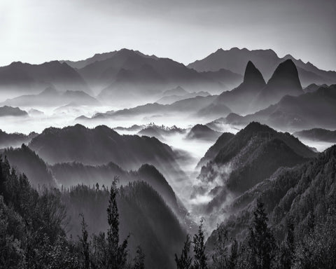 Misty Mountain Layers No3