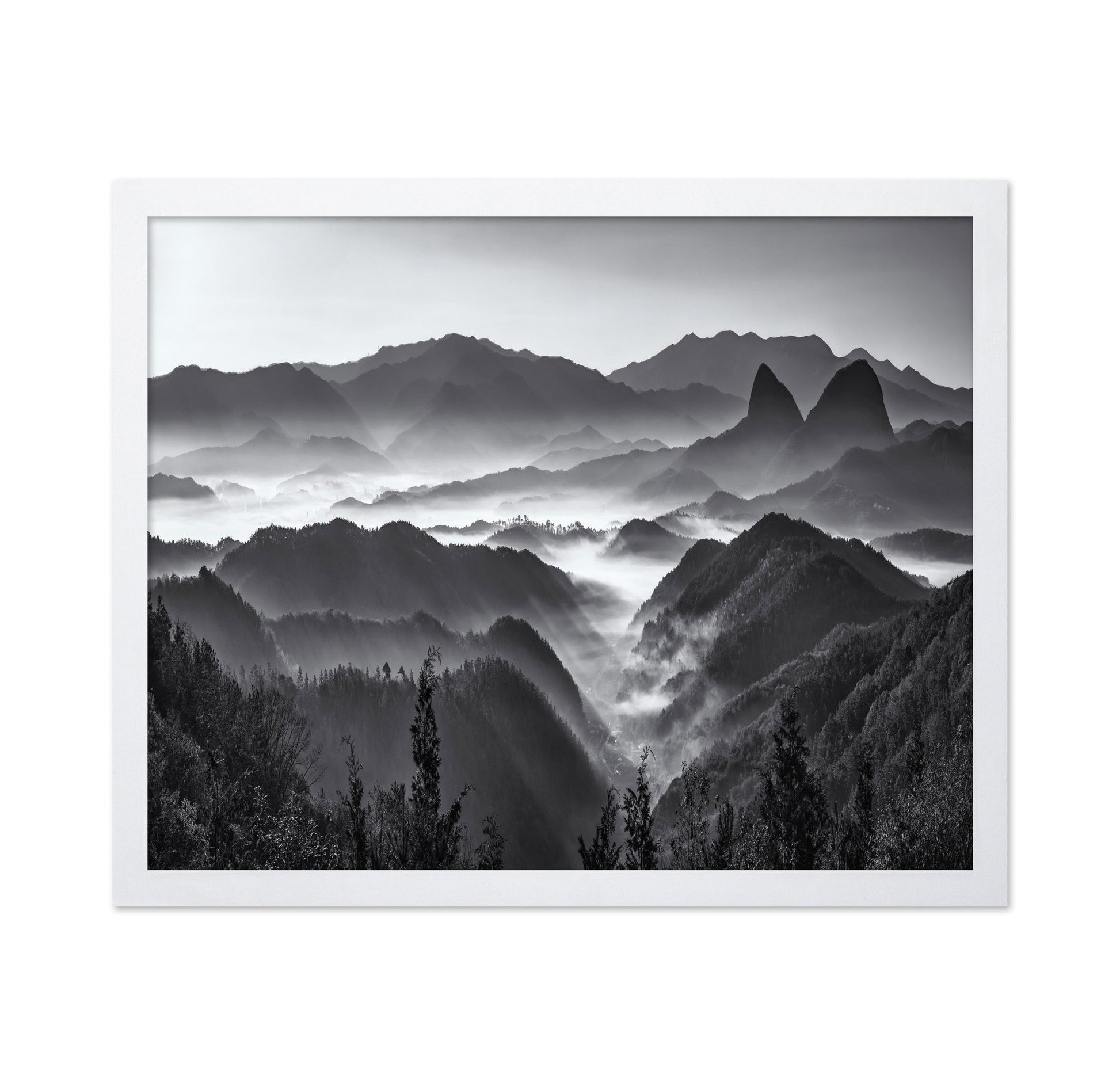 Misty Mountain Layers No3